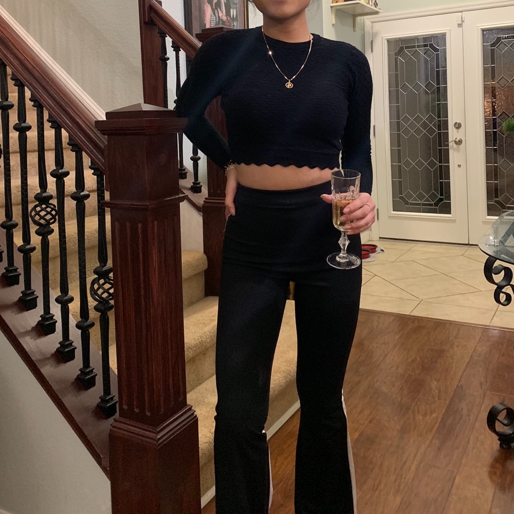 BUNDLE! cropped sweater and flared pants